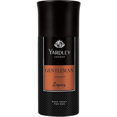 Yardley Gentleman Legacy Body Spray for Men, 5.1oz