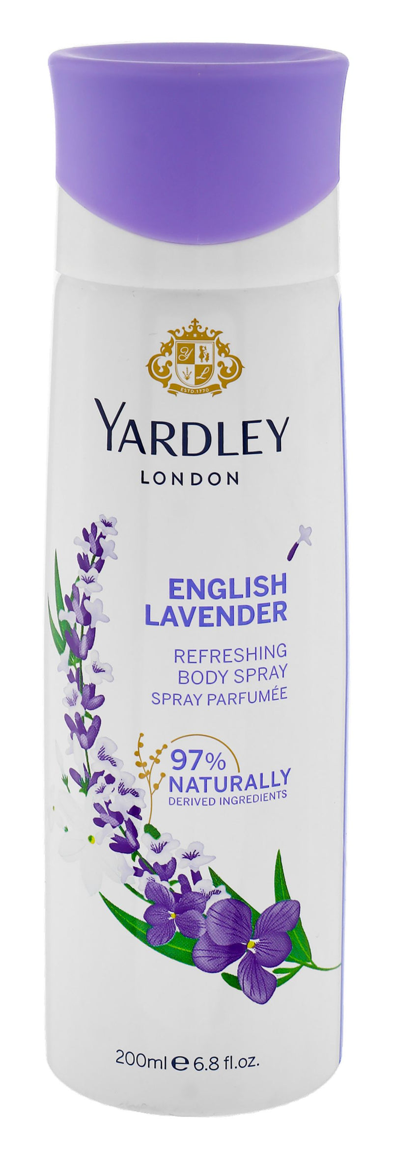 Yardley Lavender Body Spray 200 ml