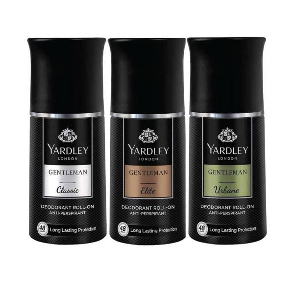 Yardley London Gentleman Deodorant, 3x50ml