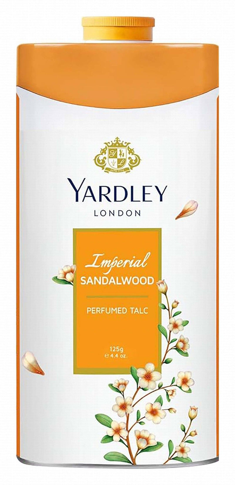 Yardley London Sandalwood Perfumed Talc Powder, 125g