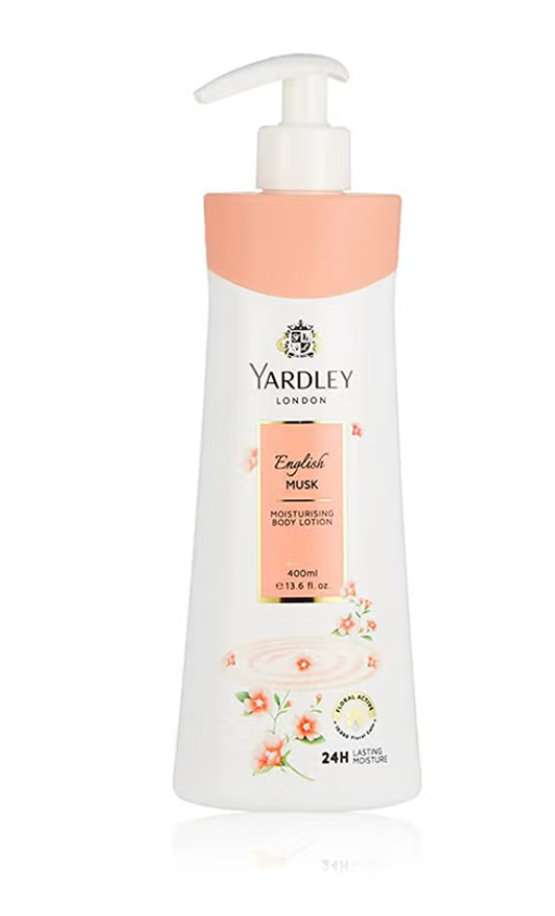 Yardley Moisturising Body Lotion - English Musk 400ml