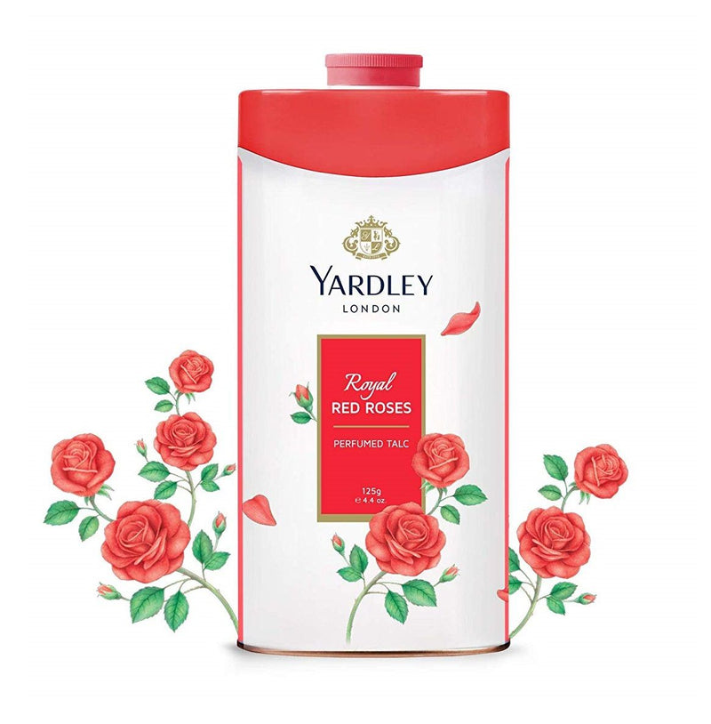 Yardley Royal Red Rose Perfumed Talc 125 G