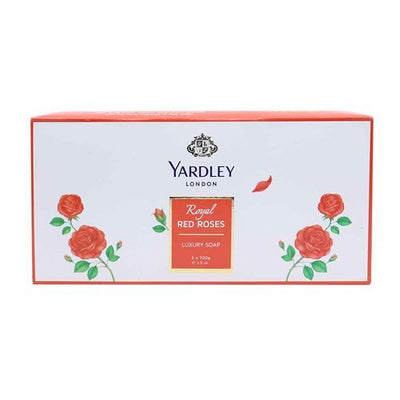 Yardley Soap Red Rose 3 pcs x 100 g